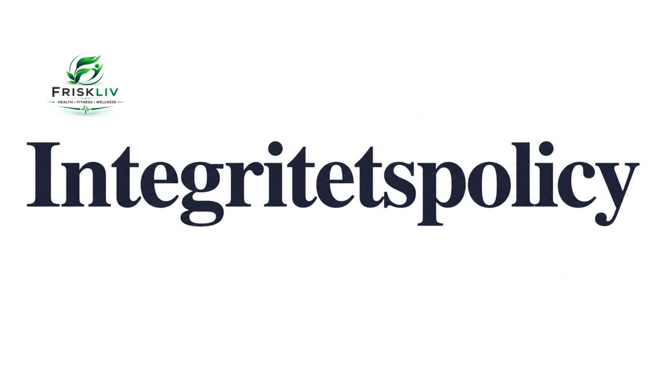 Integritetspolicy