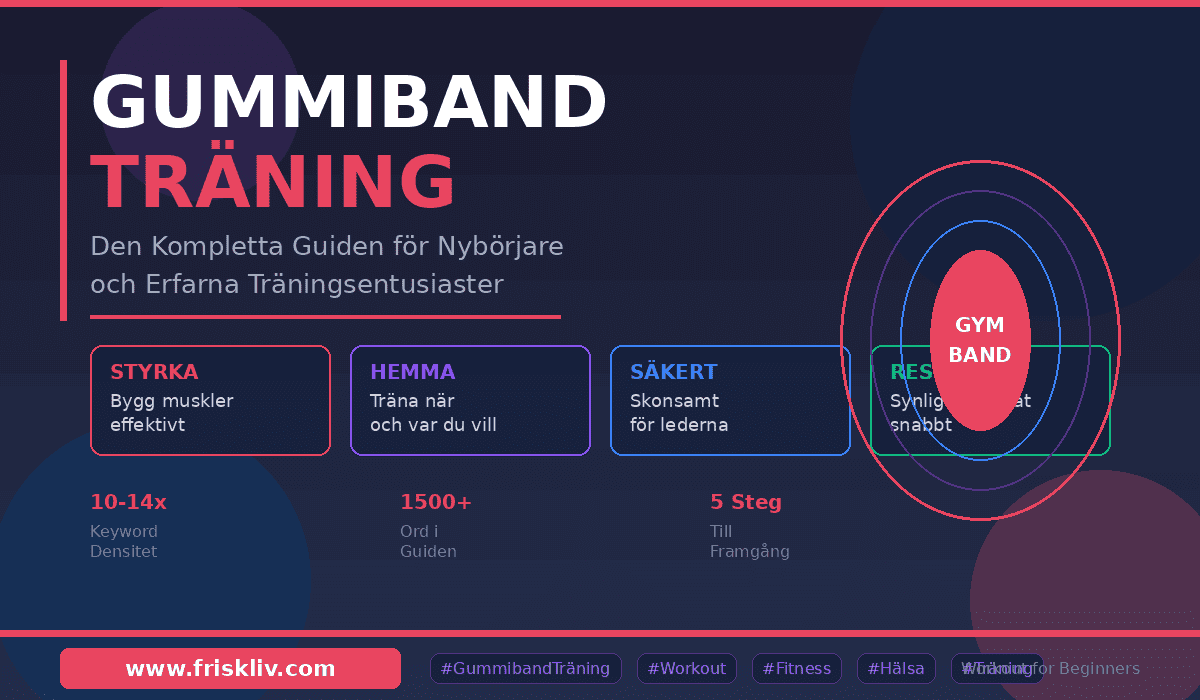 Gummiband Träning – Komplett Guide för Alla Nivåer